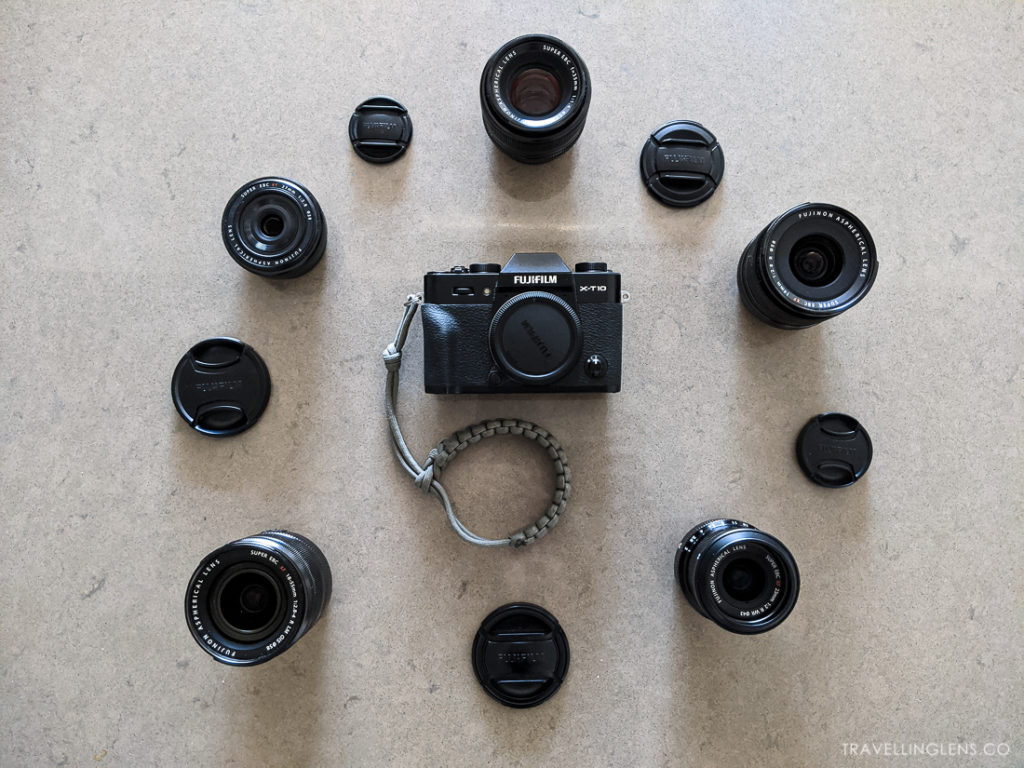fuji xt10 lenses